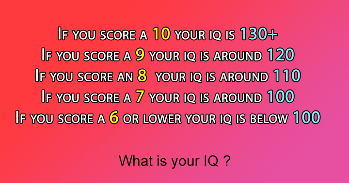 What is your IQ?