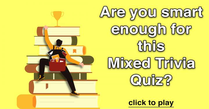 Banner for Mixed Trivia Quiz