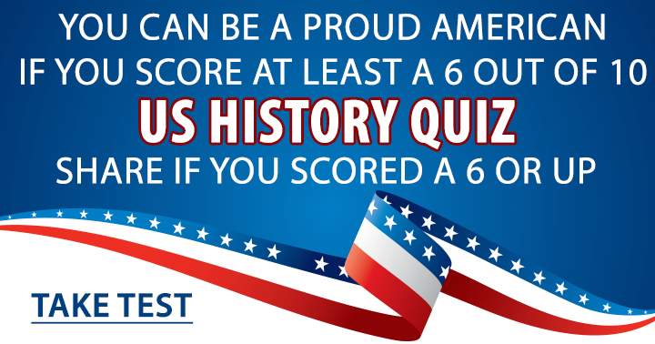 Banner for 10 hard questions about the US History