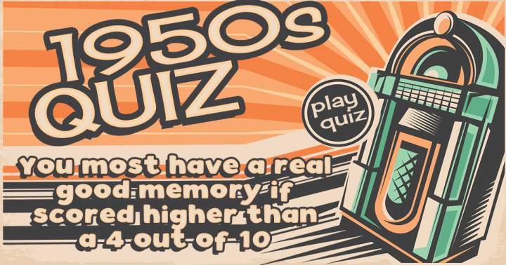 Banner for Hard 1950s Quiz