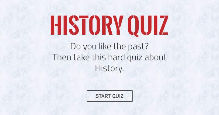 Banner for Quiz from the past