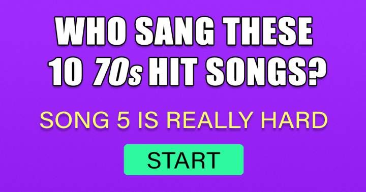 Banner for Who Sang These 70s Songs?