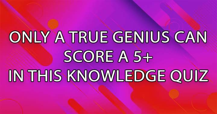 Banner for Quiz on General Knowledge.