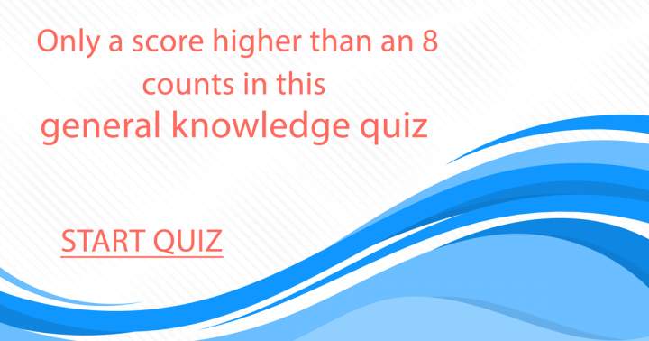 Banner for Quiz on General Knowledge.