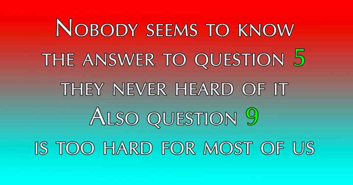 Banner for Quiz of varied knowledge.