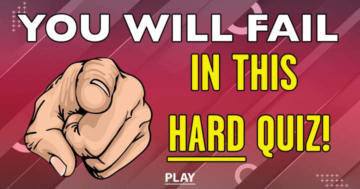 Banner for Challenging HARD Quiz