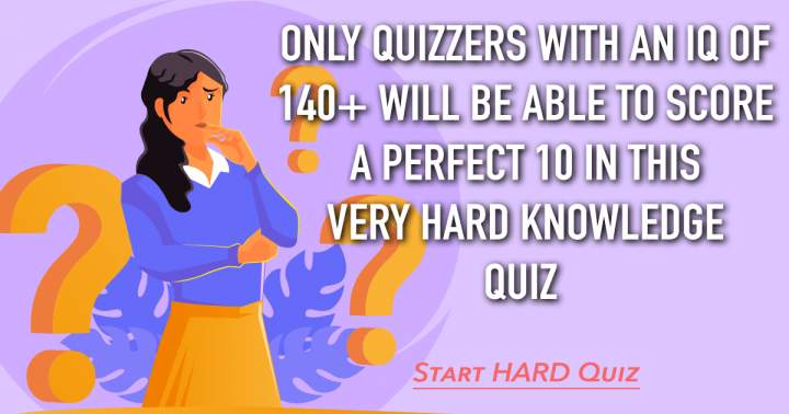 Banner for Challenging Knowledge Quiz