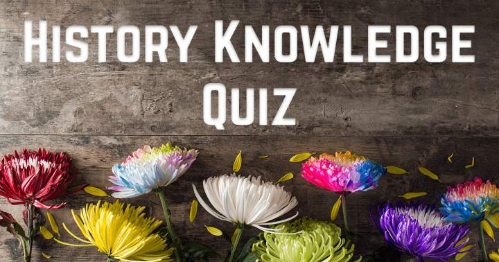 Banner for Quiz on Historical Knowledge.