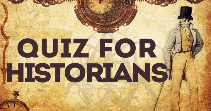 Banner for Historians' Quiz.