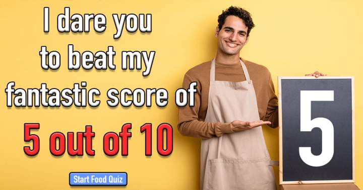 Banner for Difficult Food Quiz.