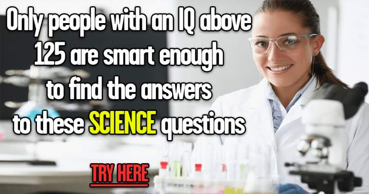 Banner for Challenging Science Quiz.