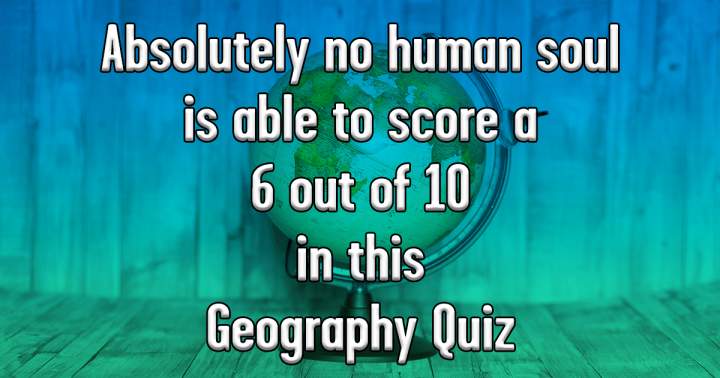 Banner for Quiz that poses a challenge in geography.