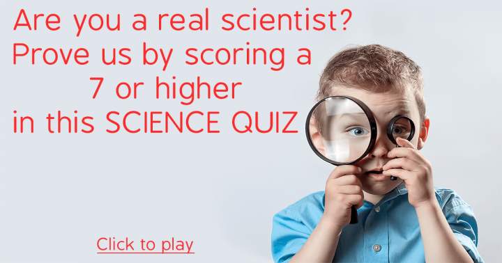 Banner for Scientists' Quiz.