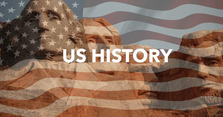 Banner for Every US citizen should correctly answer at least 4 questions in the History Trivia.