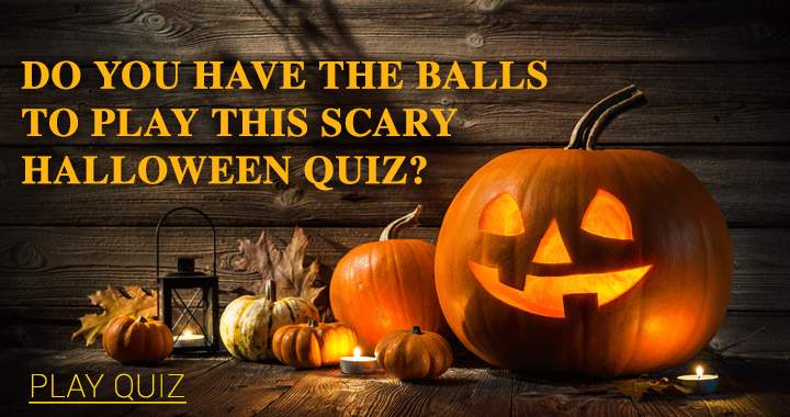 Banner for Halloween Quiz with a Spooky Vibe.