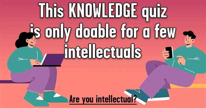 Banner for Quiz for Intellectuals