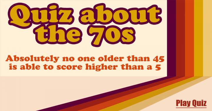 Banner for The Seventies Quiz