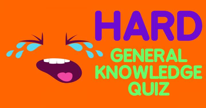 Banner for Challenging General Knowledge Quiz