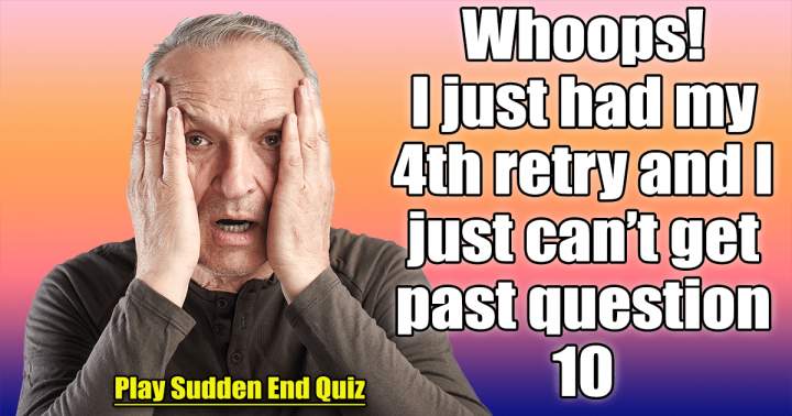 Banner for Sudden End: A Challenging Knowledge Quiz