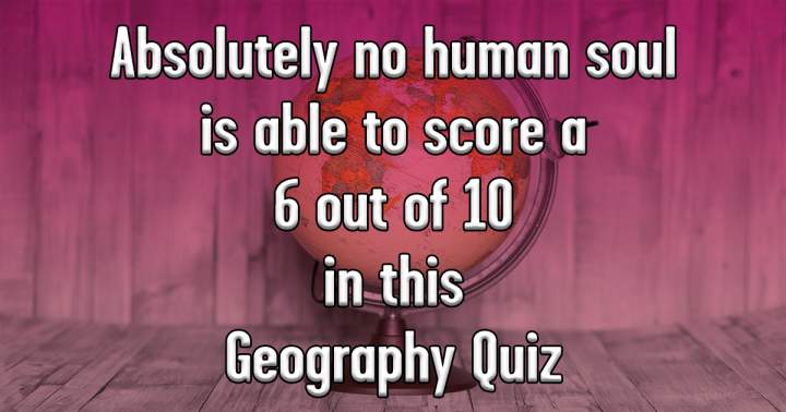 Banner for Geography Quiz that Poses a Challenge