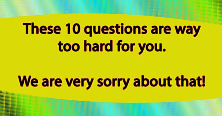 Banner for 'Assortment of 10 Knowledge Questions'