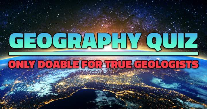 Banner for Geography Quiz that Presents a Challenge