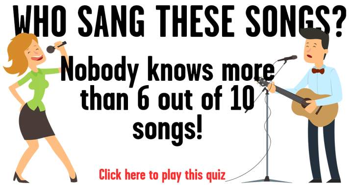 Banner for Can you tell me the singers of these songs?