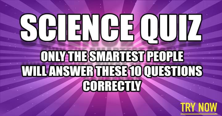 Banner for Science Quiz that Presents a Challenge