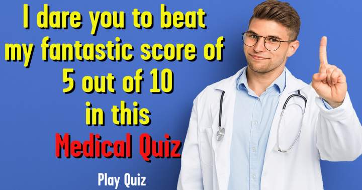 Banner for A quiz on medical topics.