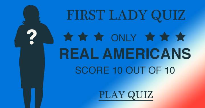 Banner for 'Quiz for the First Lady'