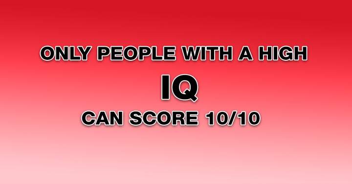 Banner for Does your IQ reach a high level?