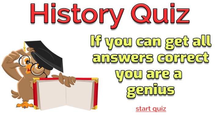 Banner for Quiz on history