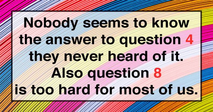 Banner for Quiz on General Knowledge.