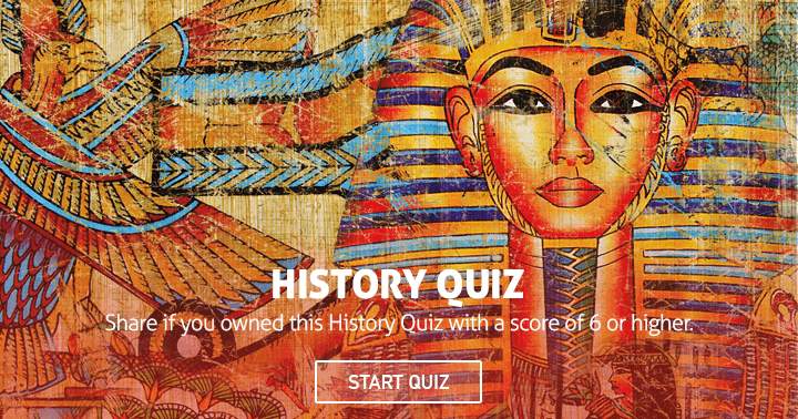 Banner for Aim for a score of 6 or higher on this History Quiz.