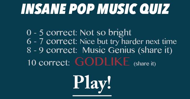 Banner for Pop Music Quiz Gone Wild