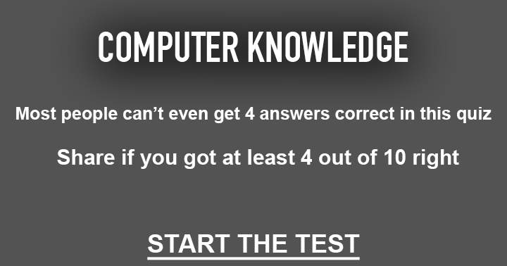 Banner for Only true computer nerds can successfully answer these 10 questions; the majority of people will fail.