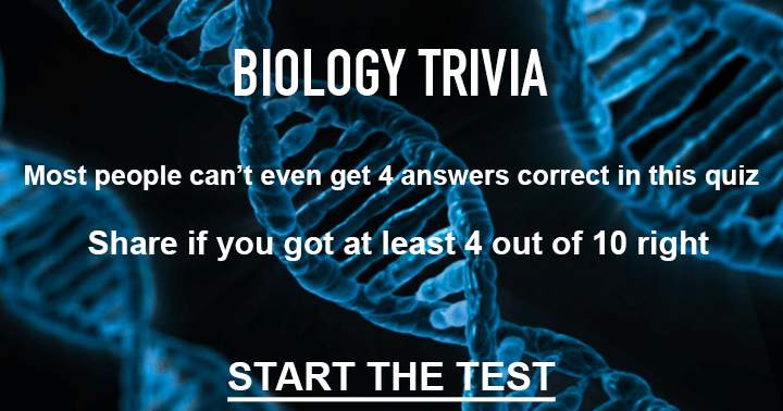 Banner for Level impossible, Biology Trivia.