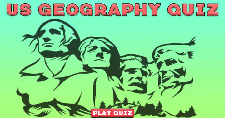 Banner for Quiz on US Geography.