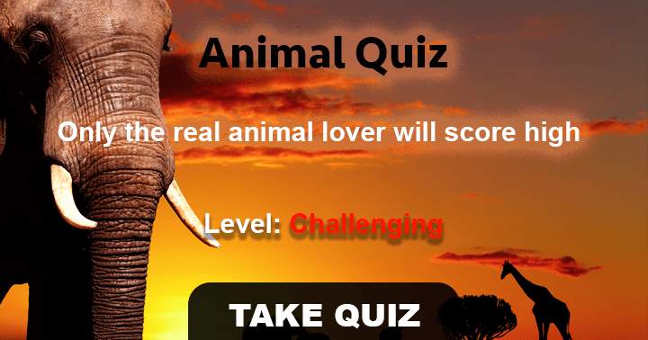 Banner for 'Only a zoologist can answer these 10 extremely challenging questions about animals.'