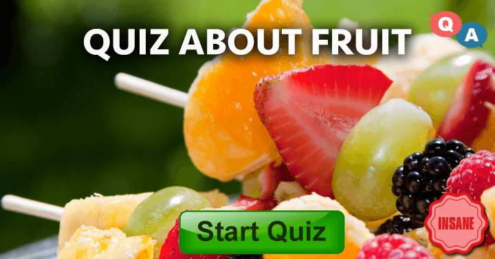 Banner for Fruit-related queries that challenge your knowledge! Difficulty: Hard