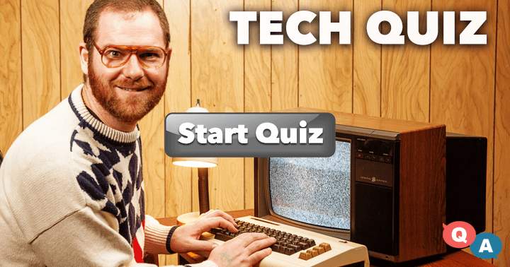 Banner for The Computers and Technology quiz is extremely challenging, suited for geeks!