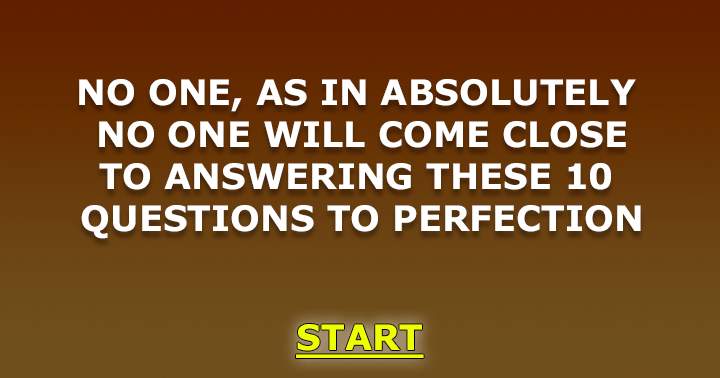 Banner for Can you answer all 10 questions to perfection?