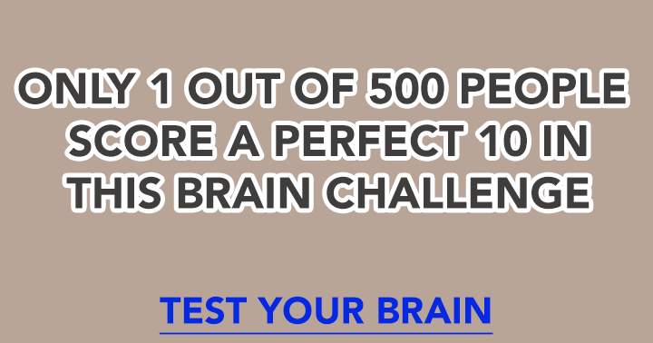 Banner for Brain Test Quiz