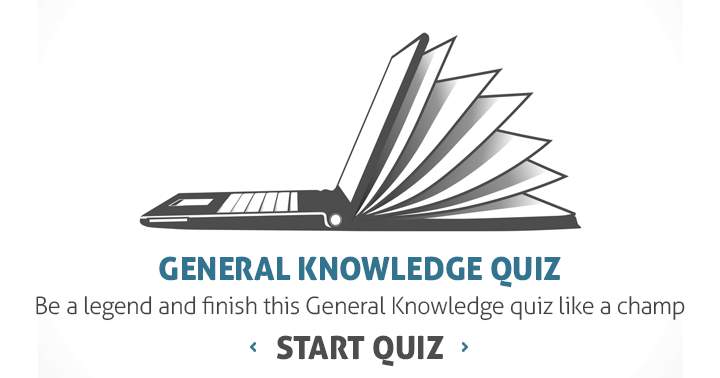 Banner for Finish this general knowledge quiz like a champion and become a legend.