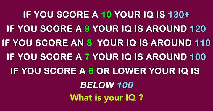 Banner for Like and Share if your IQ is above 130