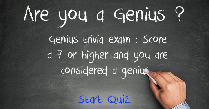 Banner for Do you consider yourself a genius?