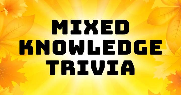 Banner for Trivia with a blend of diverse knowledge.