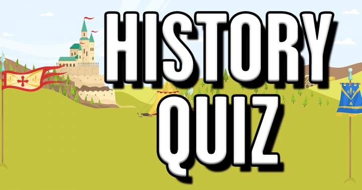 Banner for A quiz about history.