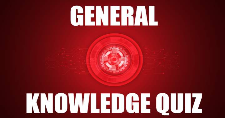 Banner for Quiz on General Knowledge.