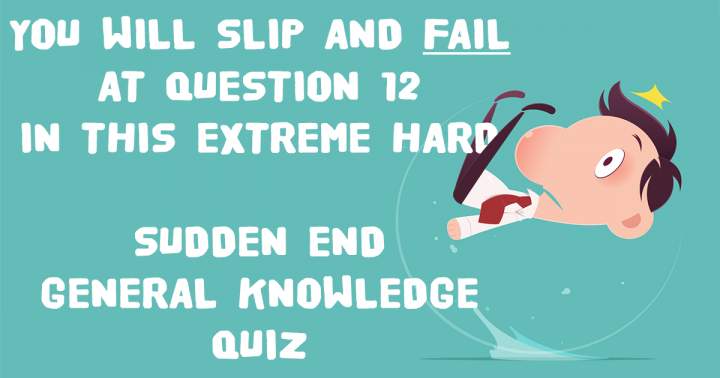 Banner for 'Unexpected Conclusion of General Knowledge Quiz'